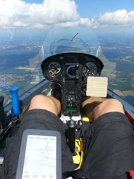 Segelflugcockpit